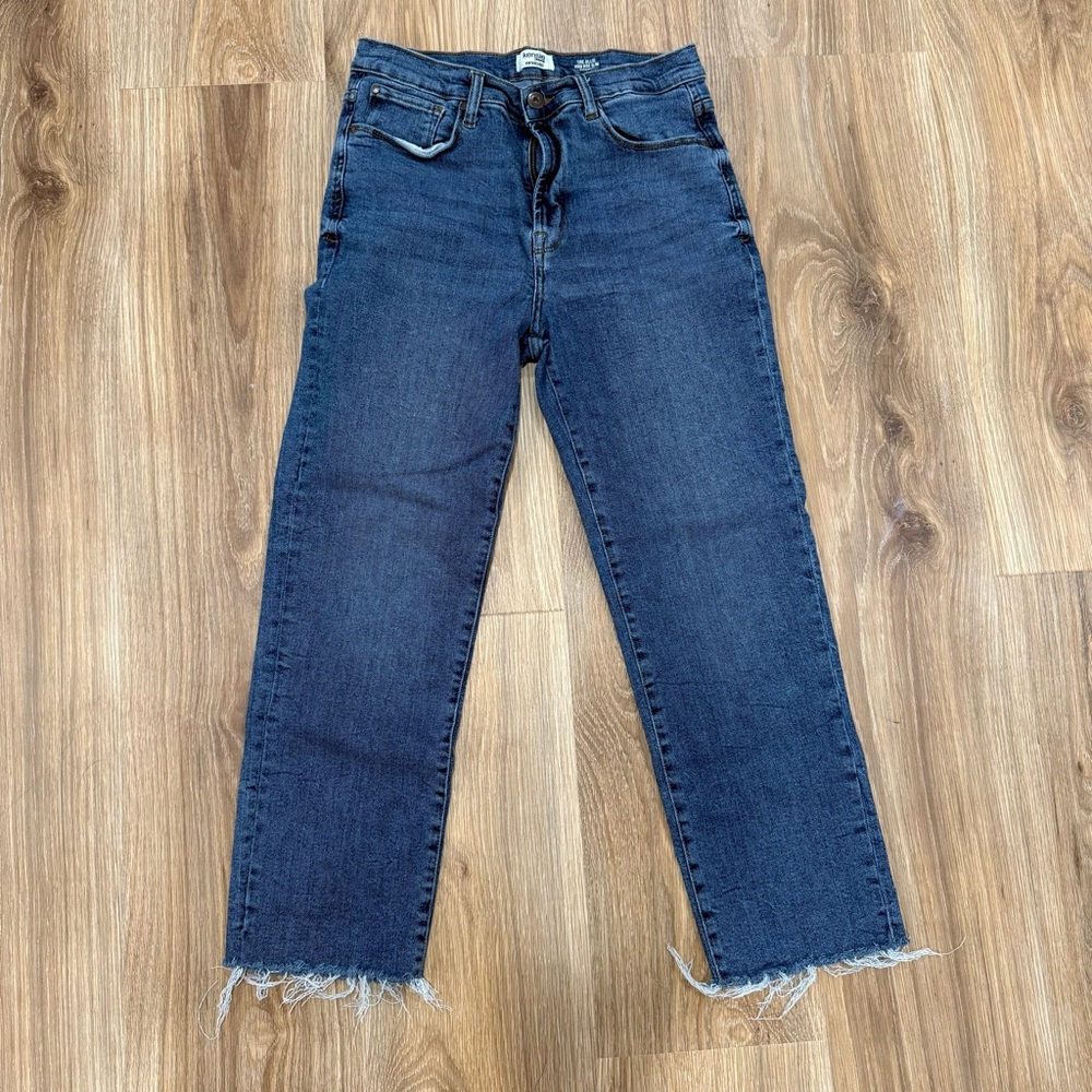 Kensie Dark Blue Straight Leg Jeans